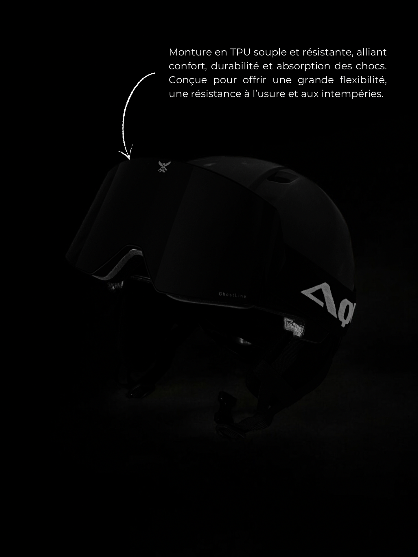 Masque de ski “ghostline” - AQUILA
