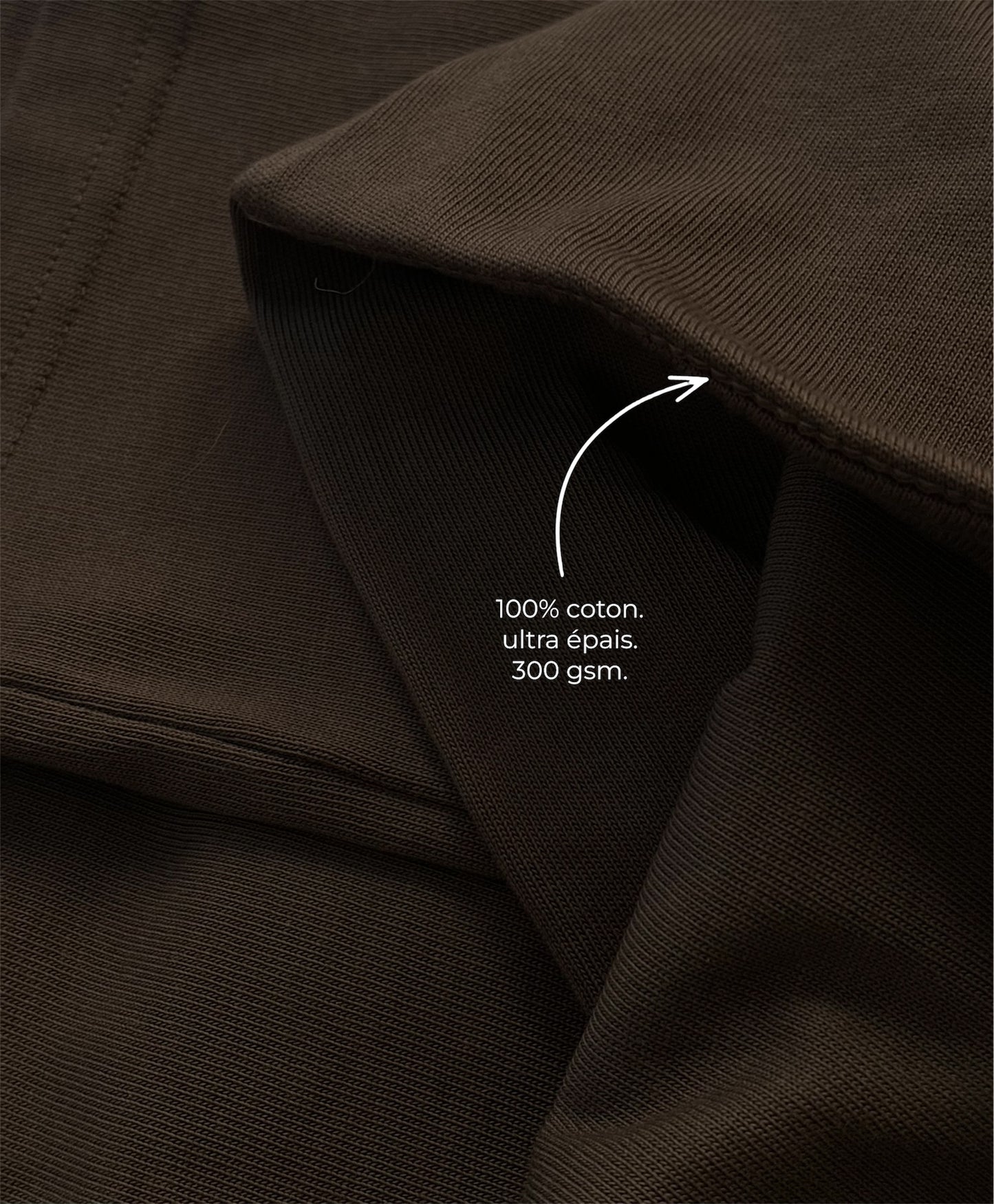 Tee shirt oversized 100% heavy cotton - mountain infinity design- AQUILA